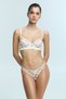 Off-White Medea Floral Bra
