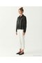 Wide Shirt Collar Long Sleeve Jacket - 2
