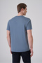 Men's Indigo Basic Crew Neck Dynamic Fit Cotton T-Shirt - 5