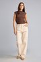 Straight Gabardine Regular Waist Straight Leg Trousers H0092Ax26Sp - 2