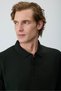 Men's Khaki Basic Polo Collar Dynamic Fit Comfortable Cut Knitwear - 3