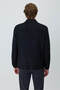 Men's Black Trendy Wool Safari Model Dynamic Fit Shirt Jacket - 4