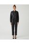 Wide Shirt Collar Long Sleeve Jacket - 6