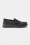 Men's Black Summer Casual Leather Shoes