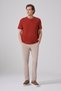 Men's Tile Trend Plain Combed Cotton Crew Neck Tshirt - 4