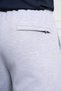 Men's Gray Slim Fit Elastic Jogger Pants - 4