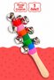 1 Piece Wooden Bell Rattle Bell