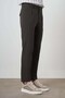 Men's Khaki Trend Slim Fit Full Rubber Pants - 3