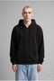 Warm Boxy Fit Hooded Zippered Fleece Basic Sweatshirt F0074Ax25Au - 2
