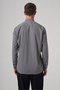 Men's Black Cotton Trend Pitikareli Regular Fit Buttoned Collar Shirt - 5