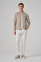 Men's Stone Trend Spring Double-Sided Suede Coat - 6