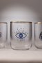 Lucky Charm Set of 4 Coffee Side Glasses 280 cc - 3
