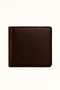 Men's Brown 100% Leather Magnetic Wallet - 3
