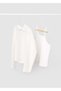Girl's 2-Piece Sweater Set White