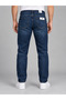 Dark Blue Regular Straight Leg Regular Denim Jeans - 2