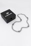 316L Barbed Wire Cuban Chain Men's Steel Necklace - 3