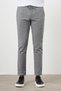 Men's Black Cotton Linen Trend Drawstring Jogger Slim Fit Sports Pants