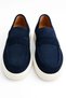 Men's Navy Blue Summer Casual Eva Sole Suede Shoes - 2
