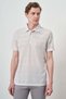 Men's Gray Trend Dynamic Fit Polo Neck T-Shirt - 3