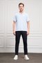 Men's A. Blue Apaş Collar Short Sleeve Shirt - 2
