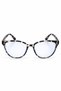 Zebra Patterned New Season Blue Light Protection Cat Eye Glasses Optical Frame Compatible High Quality - 5