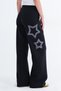 Star Patterned Shawl Collar Tracksuit Eşf10732 - 2