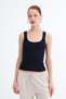 U Neck Thick Strap Tank Top A13682-T4 - 5