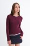Crew Neck Basic Blouse B9057 - 5