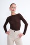 Basic Modal Cashmere Blouse B1880 - 4