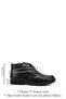Women's Black Rubber Sole Genuine Leather Boots - 3