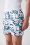 Men's Multicolour Quick Drying Printed Standard Size Swimsuit Swim Shorts E003802 - 5