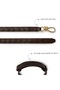 Boot Length Adjustable Vegan Leather Belt 2.5cm - 3