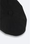 Men's Black Wool Blend Cap Hat A52Y9203 - 3