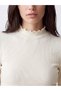 Timeless Clothing & Timeless Choices High Neck Women's Ribbed Bodysuit - 4