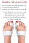 مجموعة أدوات تصحيح جبيرة إبهام القدم الليلية من Hallux Valgus، واقي عظام الورم، مجموعة زرقاء - 2