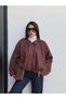 Suede Bomber Jacket with Epaulettes - 4