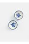 Timeless Clothing & Timeless Choices Flower Embroidered Porcelain Bowl Set of 2 - 6