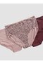 I Leopard Embroidered Plain Panties 3-Pack from Freezen Store - 2