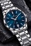 Gift Original Men's Wristwatch 3Atm Water Resistant Silver Color Steel Band Dke2005C6