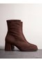 I Blunt Toe Ankle Heeled Boots from Freezen Store - 2