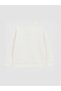 Peak New Season White Embroidered Boys' Thick Tracksuit Set - 6