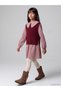 Sparkling Choices Checkered Embroidered Girls' Dress and Sweater from Shining Store