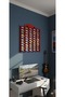 Car Collection Rack 50 Slots - Red Color (Suitable for Hotweels and Matcbox Cars) Collectible - 2