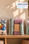 35X40+5 cm 500 Pieces Transparent Gelatin Tape Bags |   Dowry Bag Adhesive Packaging Bag - 4