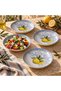 Camelia Lemon 4-Piece 20 cm Porcelain Plate Set 41963 - 5