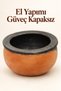 Natural Handmade Baked Soil Casserole Pot 23 Cm - 2