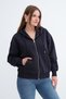 Zippered Sweatshirt H9476-1