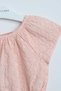 Embroidered Solid Denim Blouse for Baby Girls - 2