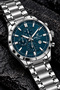 Japanese Mechanism Men Wristwatch 3 Atm Water Resistant Silver Color Steel Band Gift Stylish Boxed Dke2122C2 - 2