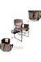 Heavy Duty Folding Camping Chair with Side Table & Cup Holder, Portable Outdoor Chair 300lbs - 7